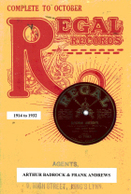 Regal catalogue of 10 inch and 12 inch records. 