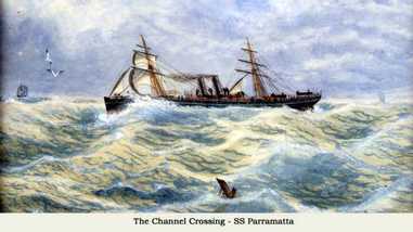 The Channel Crossing - ss Parramatta